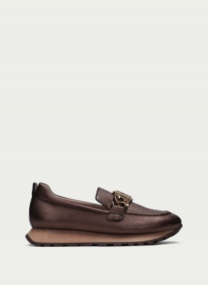 Hispanitas Loira Loafers Dame Brune | NBU5638CV