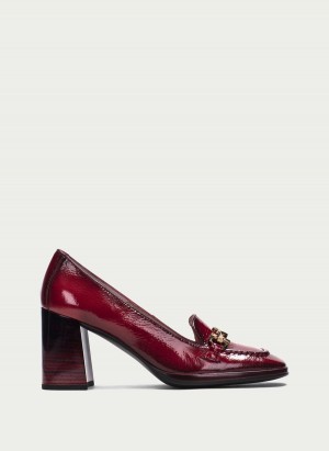 Hispanitas Monaco Loafers Dame Rød | GOZ4987DR