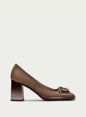 Hispanitas Monaco Pumps Dame Khaki | WHG4212HP