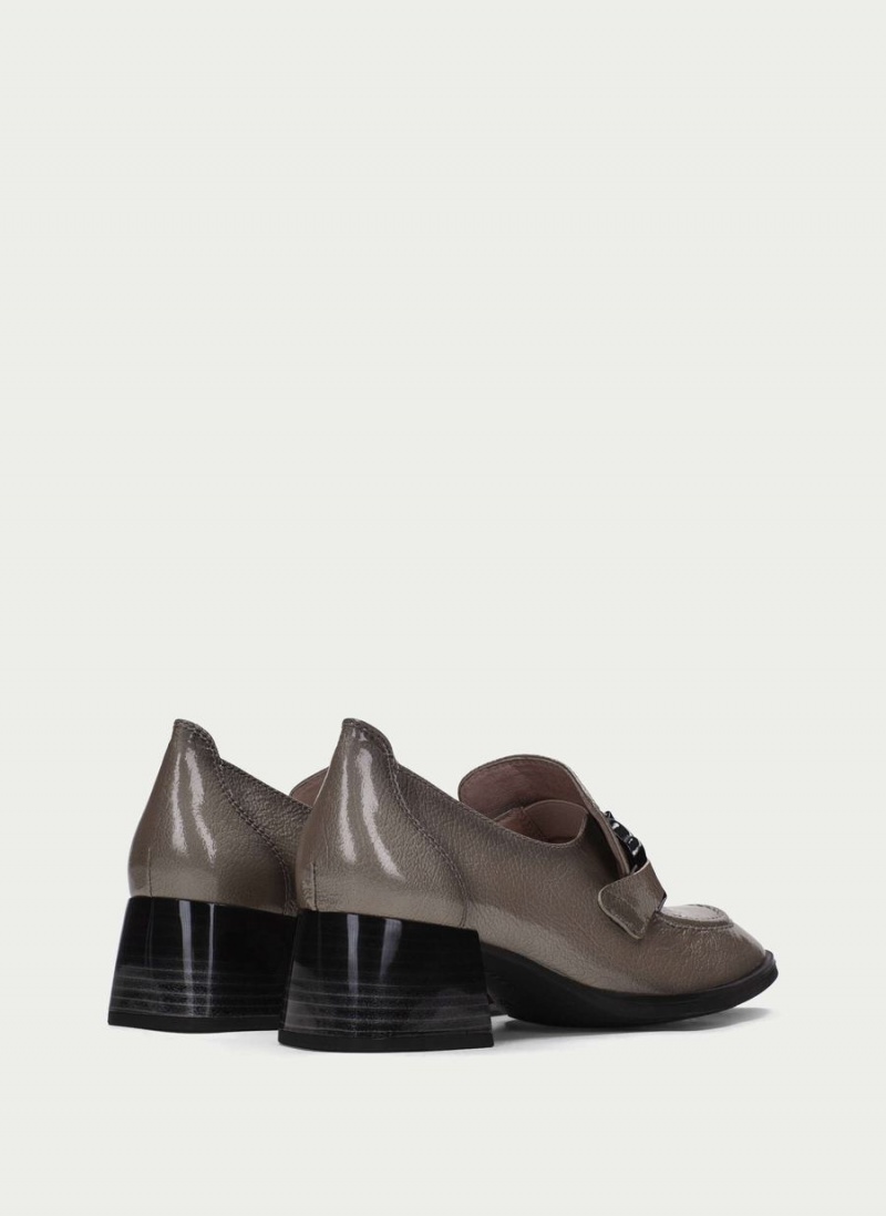 Hispanitas Charlize Loafers Dame Grå Brune | GBO384OO