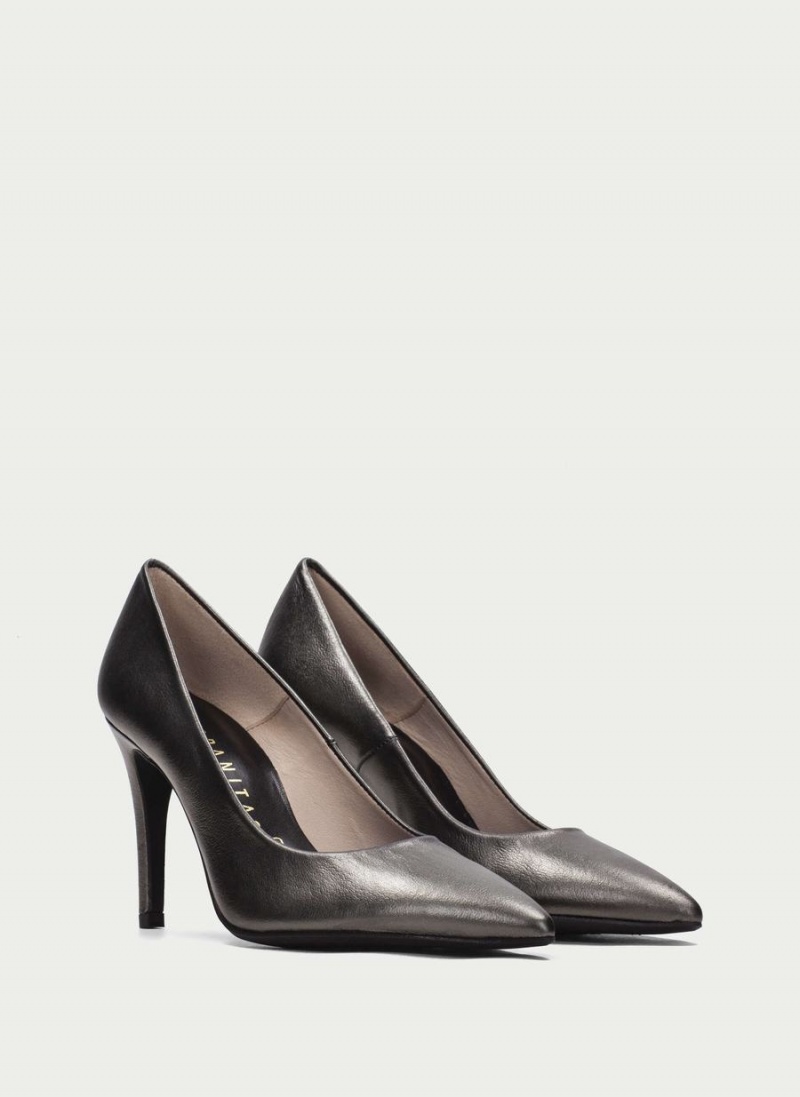 Hispanitas Samanta Pumps Dame Sølv | FJM5784NN